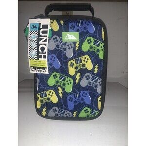 Arctic Zone Kids Boys Girls Insulated Leak Proof Soft Gaming Gamer Lunch Bag Box